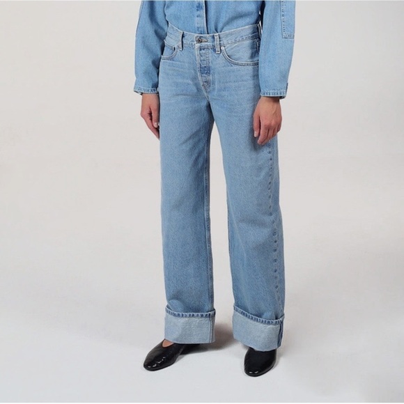 Etica Stanton Relaxed Wide Leg High Rise Jean (Size 28 & 29) - Picture 3 of 10